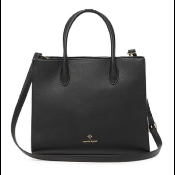 Talia Snake Embossed Convertible Crossbody Satchel - Picture 3 of 4